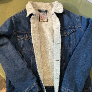 Denim Sherpa Jacket